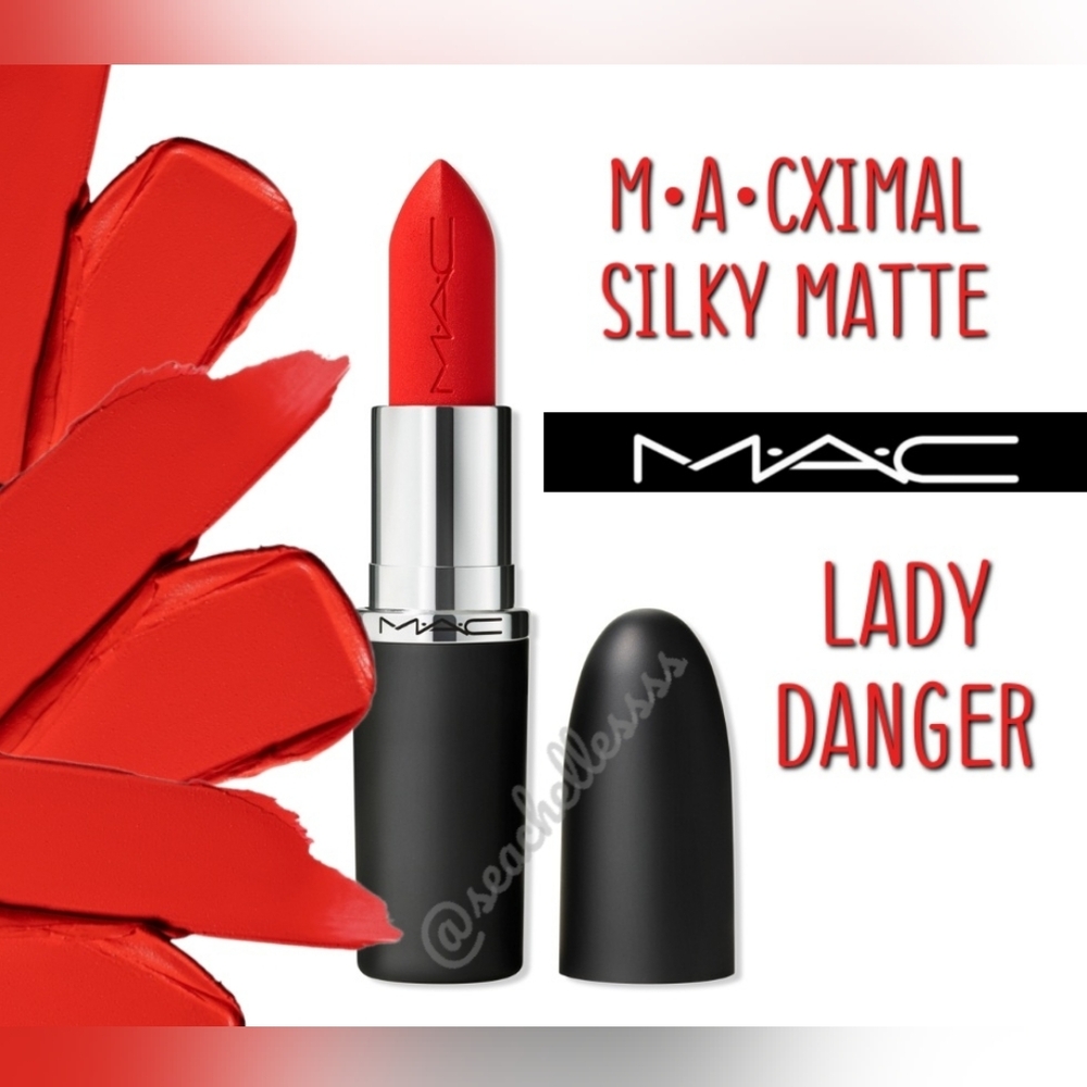 Macximal Silky Matte Lipstick Lady Danger Brand New in Box Authentic